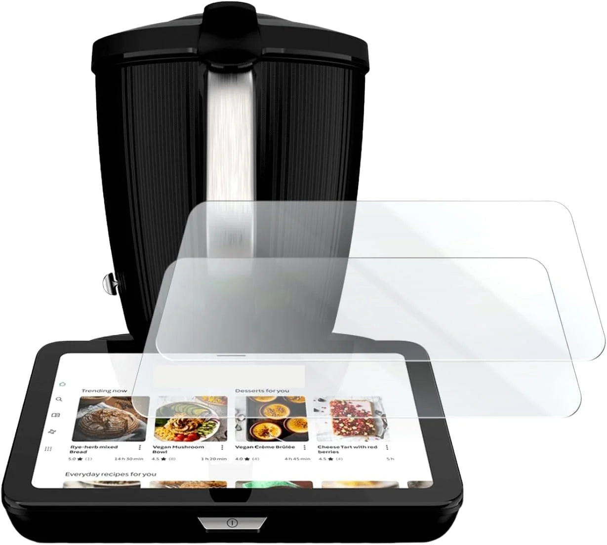 Protecteur d’Écran en Verre Trempé Compatible Thermomix TM6 / TM7